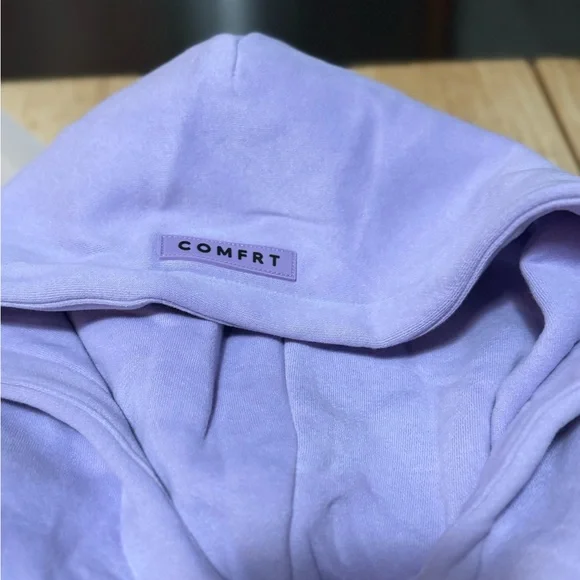 Comfrt NWT Purple Hoodie M - Picture 3 of 8